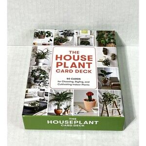 The Houseplant Card Deck 50 Cards for Choosing Styling and Cultivating Plants